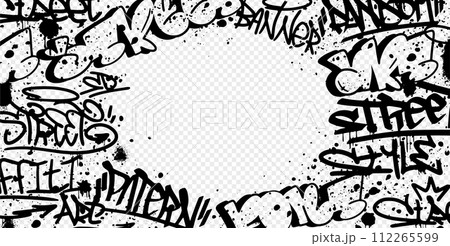 Graffiti vector background. Graffiti vector background. 112265599