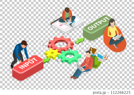 3D Isometric Flat Conceptual Illustration of Programming And Coding, Process and Systematize Raw and Fragmented Information 3D Isometric Flat Conceptual Illustration of Programming And Coding, Process and Systematize Raw and Fragmented Information 112266225