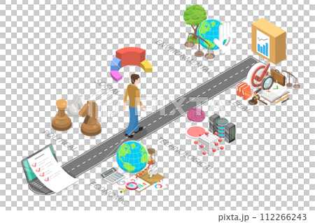 3D Isometric Flat Conceptual Illustration of PESTEL Analysis Method, Political, Economic, Social, Technological, Environmental and Legal Factor 3D Isometric Flat Conceptual Illustration of PESTEL Analysis Method, Political, Economic, Social, Technological, Environmental and Legal Factor 112266243
