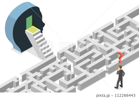 3D Isometric Flat Conceptual Illustration of Psychoanalysis and Psychotherapy 3D Isometric Flat Conceptual Illustration of Psychoanalysis and Psychotherapy 112266443