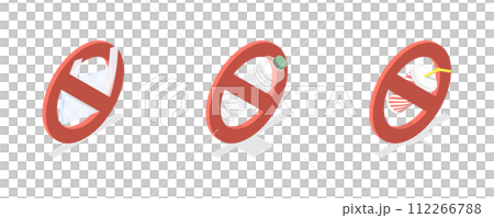 3D Isometric Flat Conceptual Illustration of Stop Plastic Polution 3D Isometric Flat Conceptual Illustration of Stop Plastic Polution 112266788