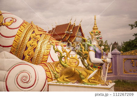 THAILAND LOPBURI WAT KHUNG THA LAO THAILAND LOPBURI WAT KHUNG THA LAO 112267209