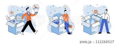 Out of the box idea vector illustration. Learning is fuel powers engine out-of-the-box creativity The minds journey through education opens doors to out-of-the-box solutions Strategic research acts Out of the box idea vector illustration. Learning is fuel powers engine out-of-the-box creativity The minds journey through education opens doors to out-of-the-box solutions Strategic research acts 112268527