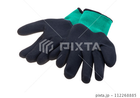 work gloves isolated work gloves isolated 112268885