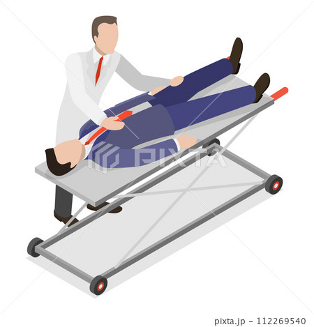 3D Isometric Flat Vector Illustration of Urgency Care. Item 2 112269540