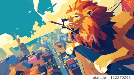 都会的なライオン 都会的なライオン 112270298