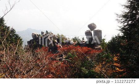 三重県 御在所岳 地蔵岩 三重県 御在所岳 地蔵岩 112272277