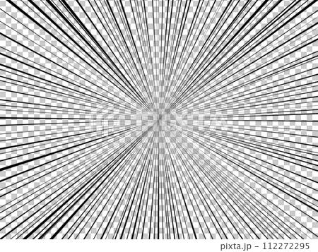 集中線 集中線 112272295