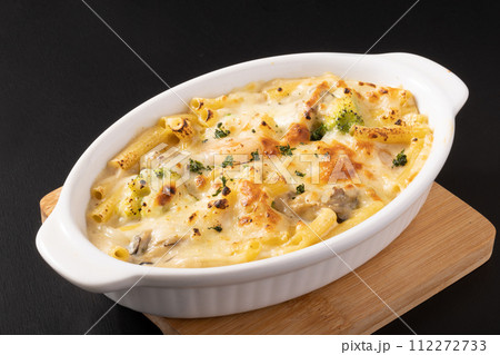 牡蠣と海老のマカロニグラタン 112272733