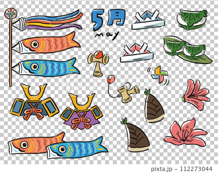 五月手寫風格插畫集 112273044