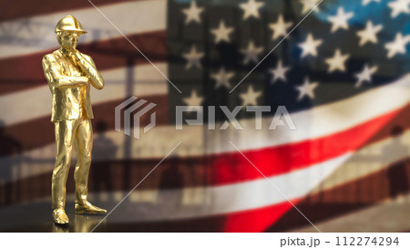 The Engineer for labour day or industry concept 3d rendering. 112274294
