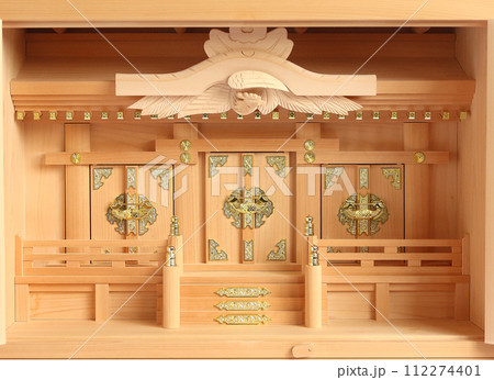 箱に入った神棚 三社1 箱に入った神棚 三社1 112274401