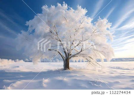 美しい雪景色7 AI生成画像 美しい雪景色7 AI生成画像 112274434