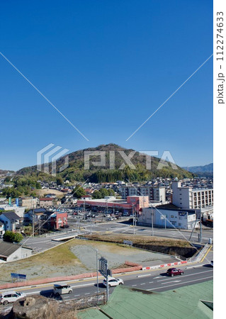 松江市郊外から茶臼山を望む 松江市郊外から茶臼山を望む 112274633