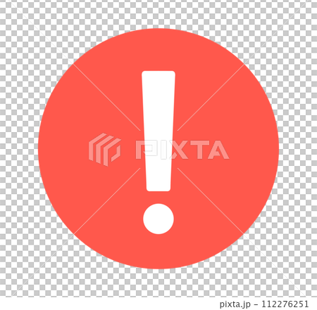 simple red surprise mark simple red surprise mark 112276251