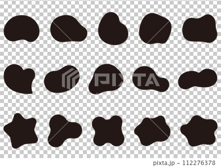 液體形狀圖黑色 112276378