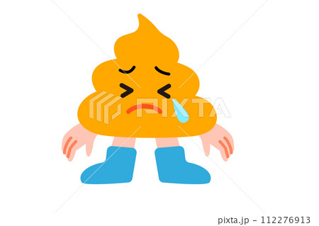 イラスト素材: 泣くうんこくん(ウンコのキャラクター) イラスト素材: 泣くうんこくん(ウンコのキャラクター) 112276913