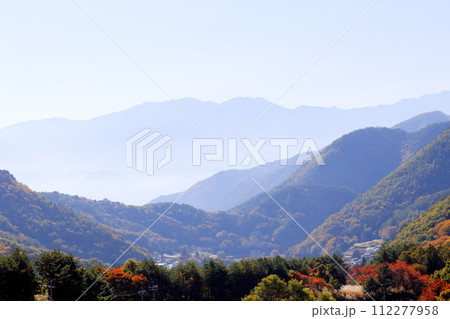11月の北杜山村の眺望 11月の北杜山村の眺望 112277958