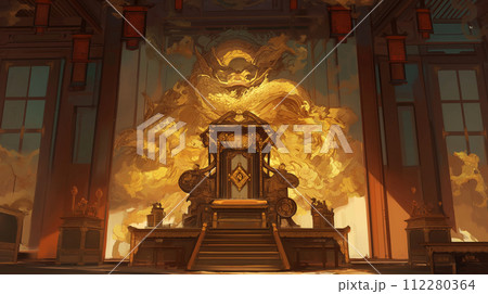 ai作成玉座 112280364