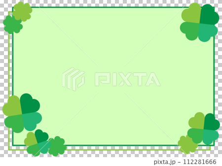 clover square frame clover square frame 112281666