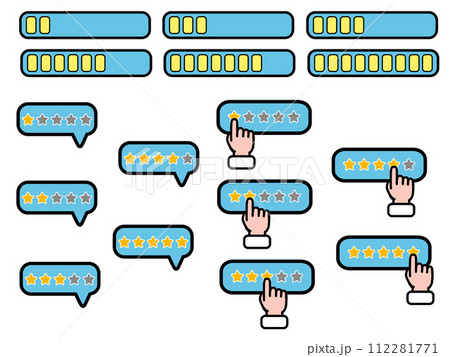 Starlight Loading Illustration - Line Icon Starlight Loading Illustration - Line Icon 112281771
