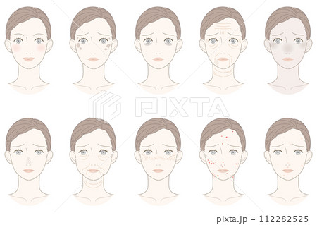 さまざまな肌トラブルセット 名称なし さまざまな肌トラブルセット 名称なし 112282525