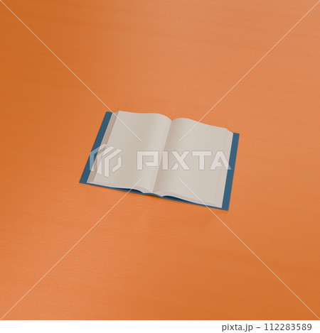 本　開いた本 112283589