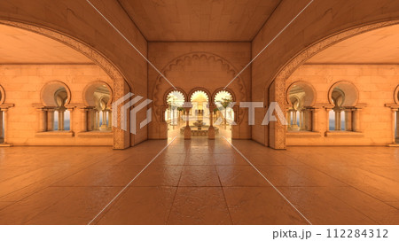 宮殿の中庭 112284312