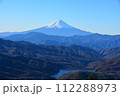 大菩薩嶺から見る富士山 大菩薩嶺から見る富士山 112288973