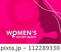 Women's History Month concept illustration 112289330