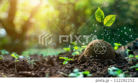 AI-generated content. Technology concept. Sustainable development goals. Sustainable development goals. 112292152