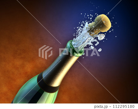 Champagne bottle Champagne bottle 112295180
