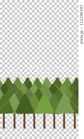 雪松樹的簡單例證 112296397