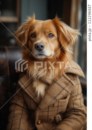 Dog Avatar in a Business Suit Dog Avatar in a Business Suit 112296887