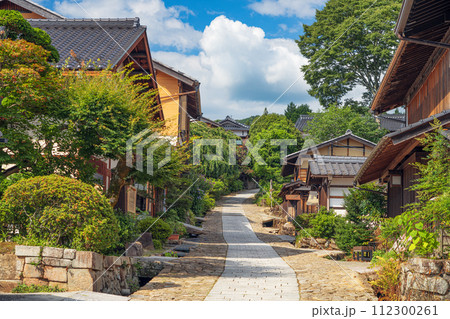 Magome, Japan Along the Nakasendo 112300261