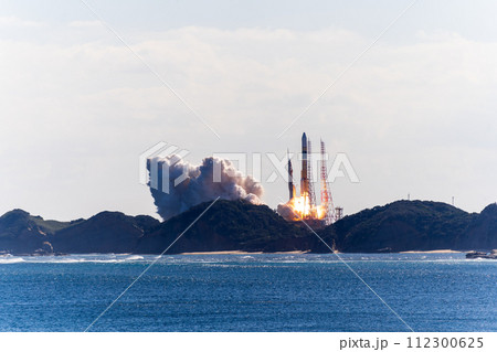 種子島　H2Aロケット発射 112300625