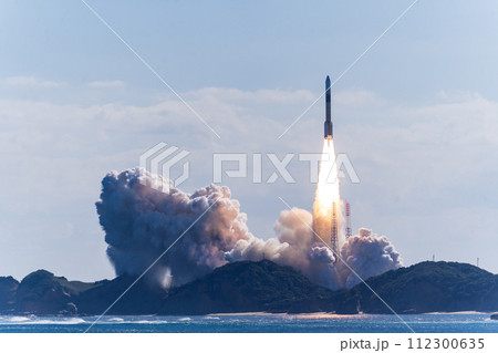 種子島 H2Aロケット発射 種子島 H2Aロケット発射 112300635