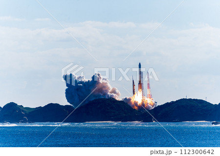 種子島 H2Aロケット発射 種子島 H2Aロケット発射 112300642