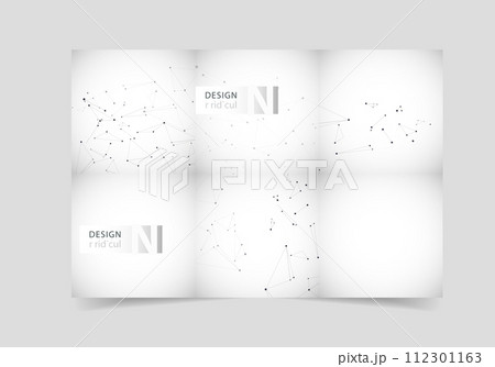Connection science background. Vector illustration 112301163