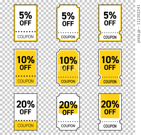 5%、10%、20%折扣優惠券 112302241