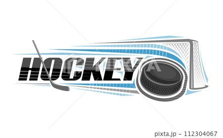 Vector logo for Ice Hockey 112304067