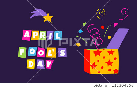 Surprise box, april fools day. 112304256