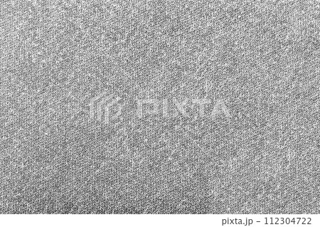 grey color jeans texture, factory fabric on white background grey color jeans texture, factory fabric on white background 112304722