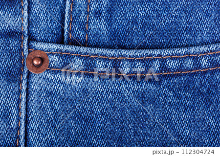 blue color jeans texture on white background blue color jeans texture on white background 112304724