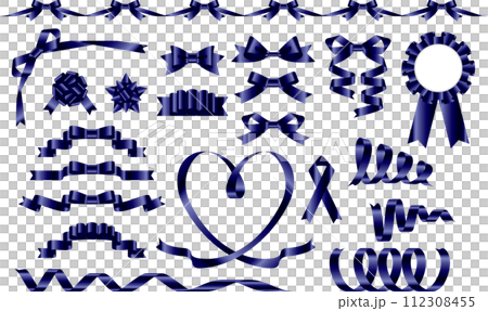 Ribbon set navy 2 112308455