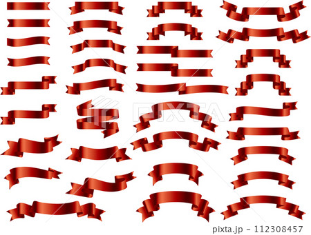 リボンセット赤1 112308457