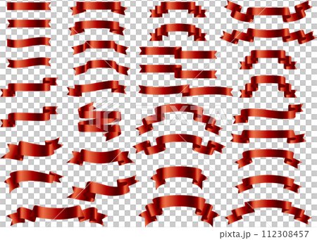 リボンセット赤1 112308457