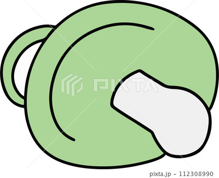 シンプルなおしゃぶりのイラスト 112308990