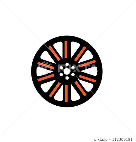 car rim icon car rim icon 112309181
