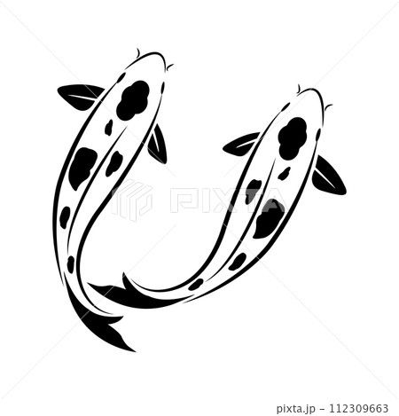 koi goldfish icon 112309663